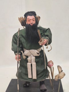 Antique A Japanese Musha Ningyo Doll #40 , Edo Period, 1800s