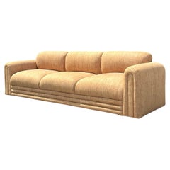 Vintage Boho Channel Tufted Sofa