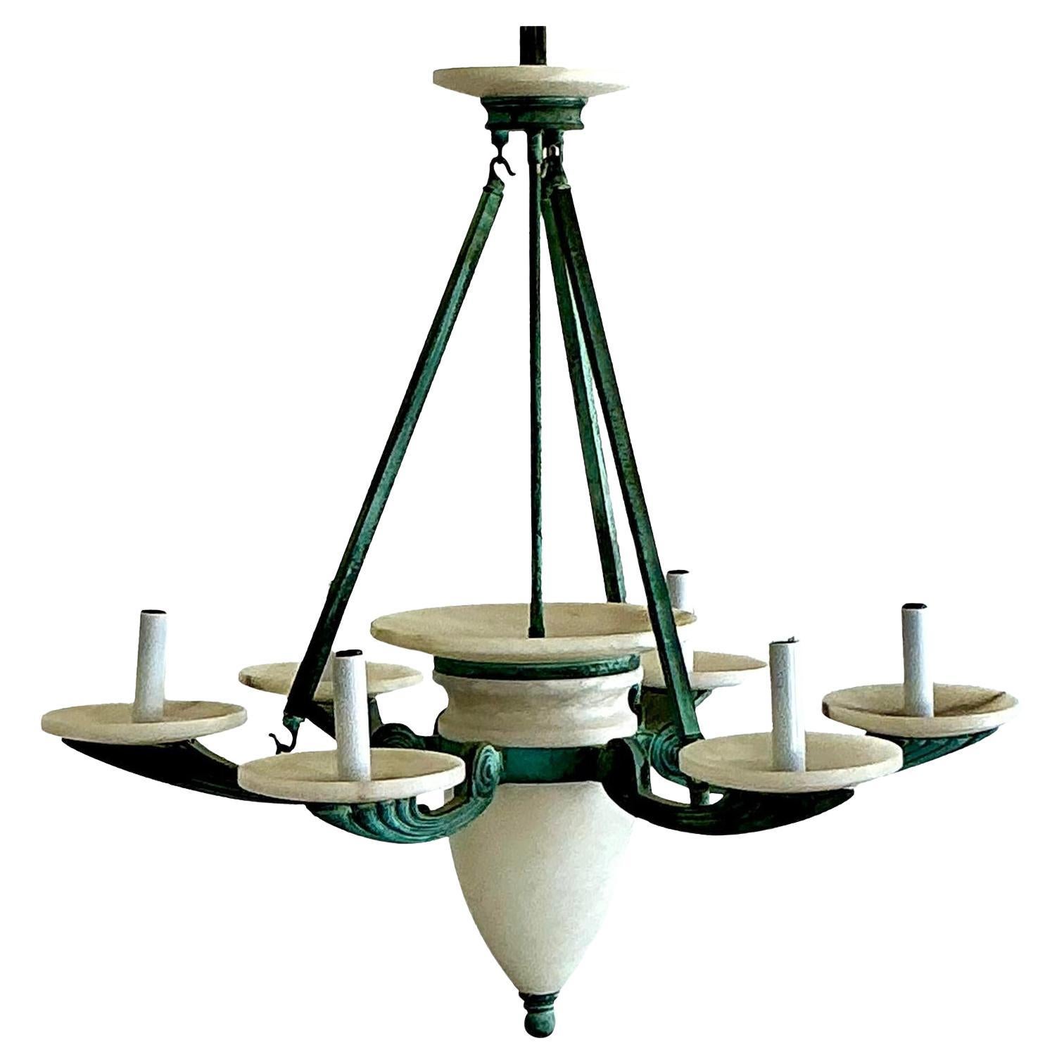 Lampadario Boho Nulco Alabastro Vintage in vendita