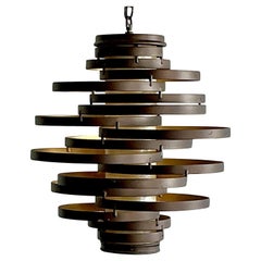 Vintage Boho “Corbett” Rings Chandelier
