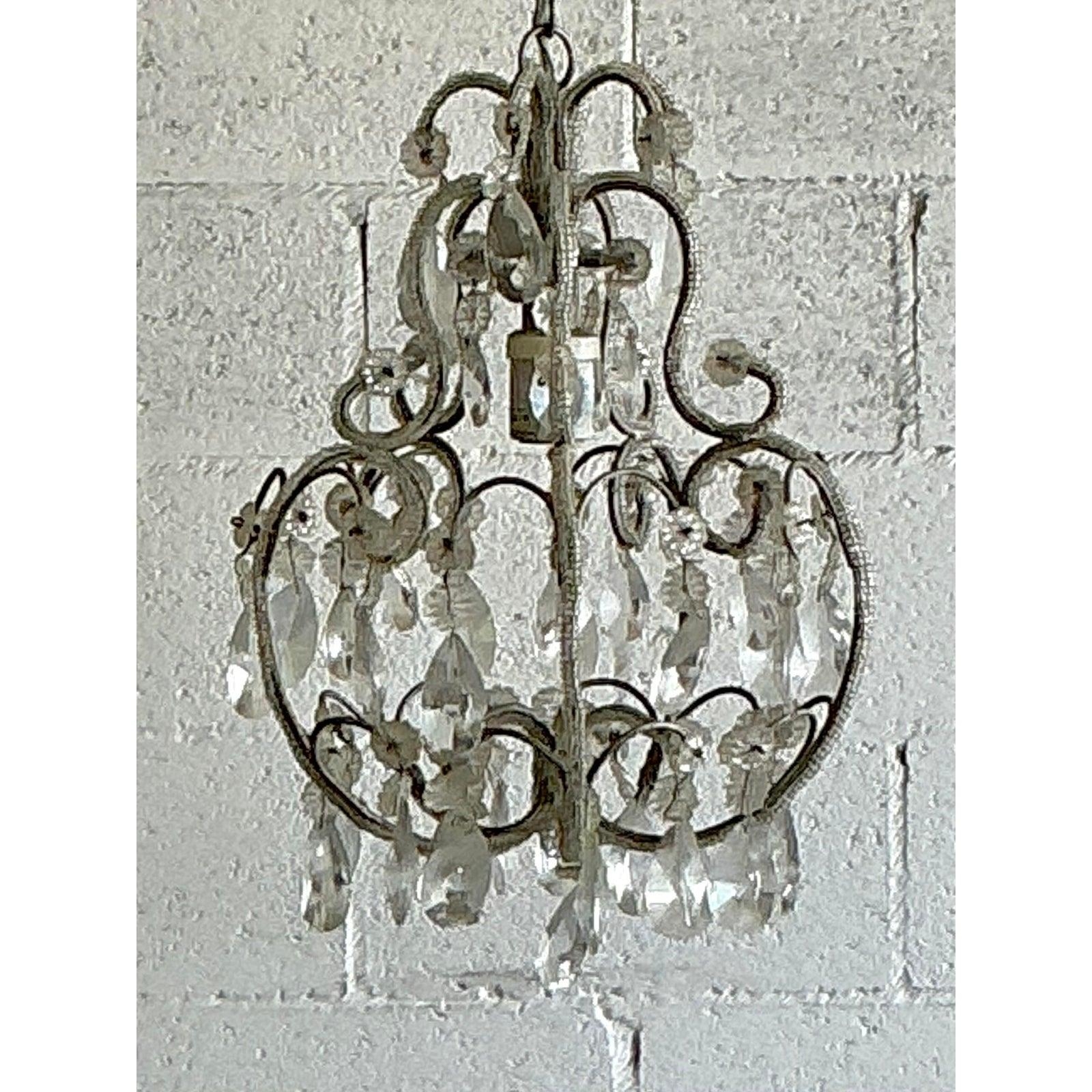 Italiano Ciondolo con perline francese vintage Regency in vendita