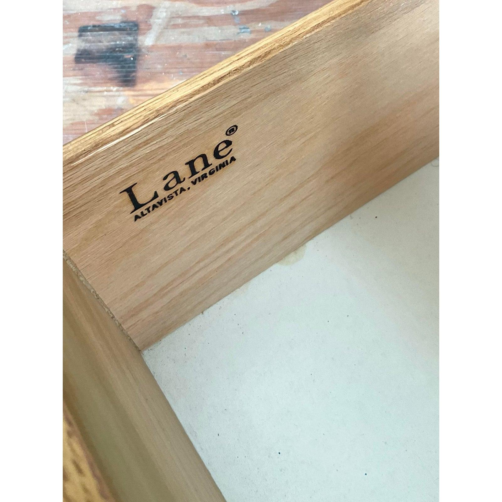 Comodini vintage in legno di radica di Boho Lane's - Una coppia in vendita 4