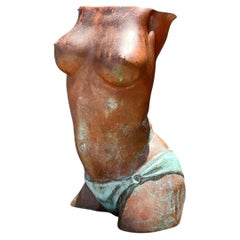 Vintage Figurative Bronze Sculpture