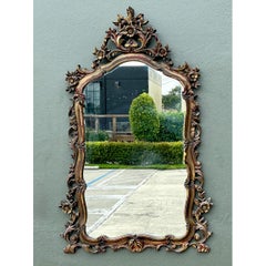Vintage Ornate Carved Mirror
