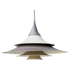 Vintage Scandinavian Tiered Pendant Lamp