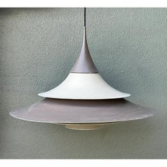 Vintage Scandinavian Tiered Pendant Lamp