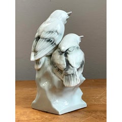 Vintage Royal Copenhagen Porcelain Owl Figurine