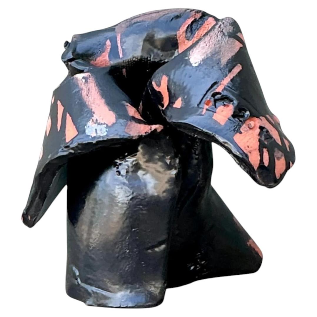 Vintage Ceramic Abstract Sculpture