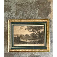 Vintage Framed New Caledonia Island Print