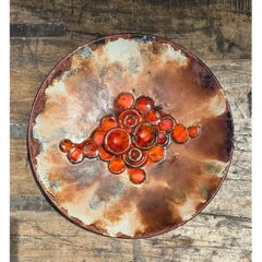 Vintage Danish Ceramic Mid-Century Modern Plate
