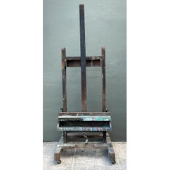Vintage Rustic Wood Artist Easel