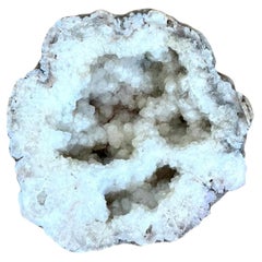 Vintage White Quartz Geode