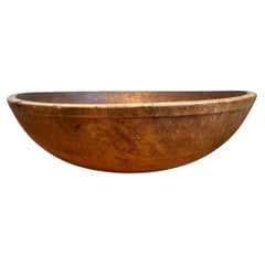 Vintage Large Wood Salad Bowl