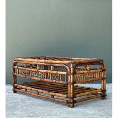 Vintage Brighton Rattan Coffee Table