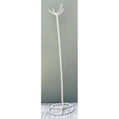 Vintage Chain Link Coat Rack