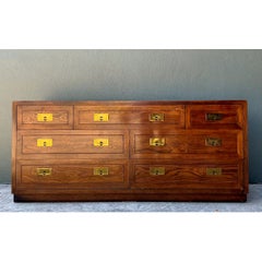 Vintage Henredon Campaign Dresser