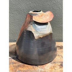 Vintage Abstract Ceramic Vase
