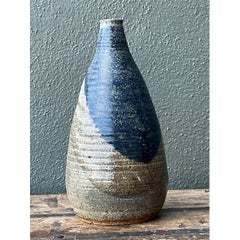 Vintage Abstract Ceramic Vase