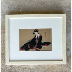 Vintage Japanese Woodblock Print