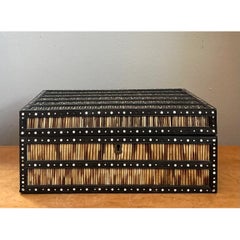 Vintage Quill and Inlay Box
