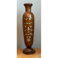 Vintage Mother of Pearl Inlay Vase