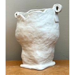 Vintage Handcrafted Ceramic Vase