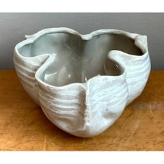Vintage Organic Form Ceramic Bowl