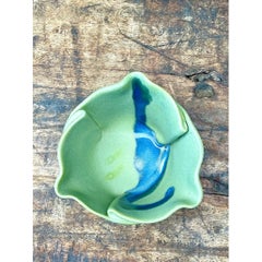 Vintage Organic Form Pottery Bowl