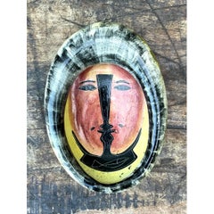 Vintage Mexican Ceramic Decorative Bowl
