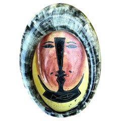 Vintage Mexican Ceramic Decorative Bowl