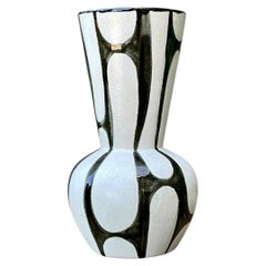 Vintage Abstract Design Ceramic Vase