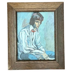 Vintage Portrait Painting of Man