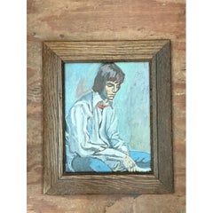 Vintage Portrait Painting of Man