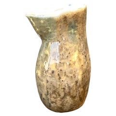 Vintage Abstract Ceramic Pitcher