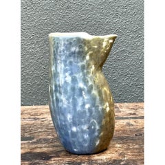 Vintage Abstract Ceramic Pitcher