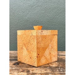 Vintage Coconut Shell Ice Bucket