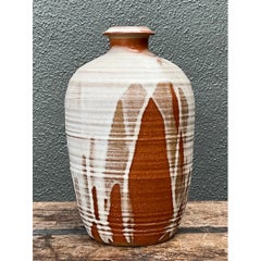 Vintage Abstract Ceramic Vessel