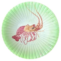 Vintage Spanish Goodfriend Ceramic Lobster Plate