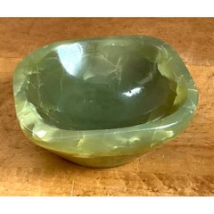 Vintage Green Onyx Bowl
