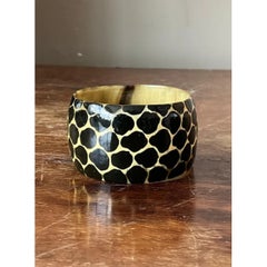 Vintage Resin Kenya Giraffe Bangle