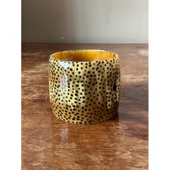 Vintage Resin Kenya Animal Print Bangle