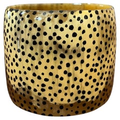 Vintage Resin Kenya Animal Print Bangle