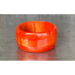 Vintage Boho Bakelite Bangle- Set of 2