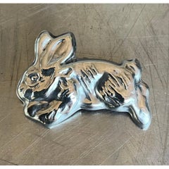 Vintage Mexican Sterling Silver Hopping Bunny Rabbit