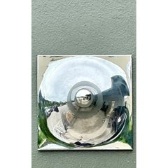 Vintage Chrome Wall Sconce