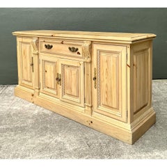 Vintage Link-Taylor Washed Pine Credenza