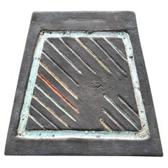 Vintage Geometric Patterned Ceramic Tile