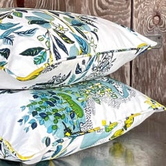 Custom Costal Schumacher “Citrus Garden” Throw Pillow