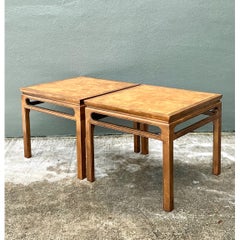 Vintage Baker Side Tables - A Pair