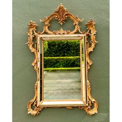 Vintage LaBarge Gilt Carved Wood Mirror
